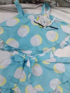 Cute Polka Dot Baby Girl Set