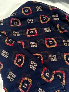 Beautiful Blue Printed Dupatta