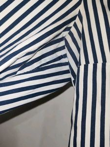 Classic Striped Button-Up Shirt
