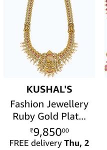 Elegant Gold Necklace with Earrings Set