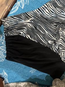 Stylish Zebra Print Top