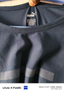 Puma Long Sleeve Athletic T-Shirt unisex