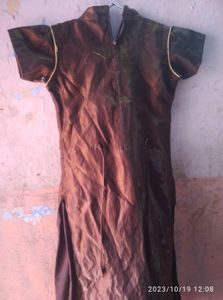 Combo Offer Satin Umbrella Full Film Frock For Girl Kids And One Other