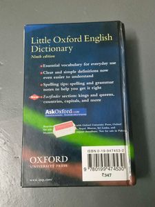 Little Oxford English Dictionary