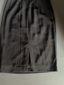 Allen Solly Classic Black Sleeveless Sheath Dress
