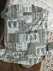 Boho Patchwork Print Kurta / Shirt ⚡ free deliv