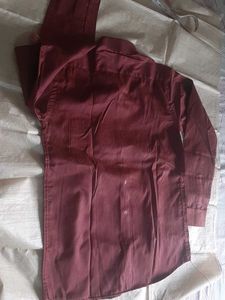 NEW WITHOUT TAG - Burgundy Casual Shirt