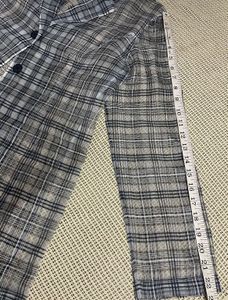 Sheer Plaid Blazer