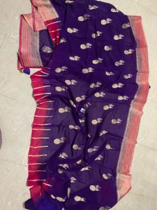 pure georgette saree