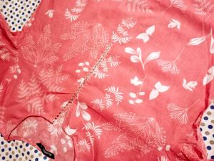 Pink Floral Printed Kurta