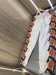Ivory Floral Elegance Co-ord Set