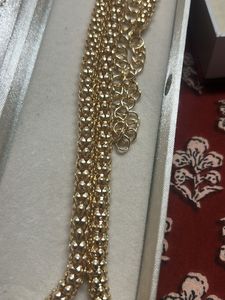Elegant Gold spiral chain kamarbandh
