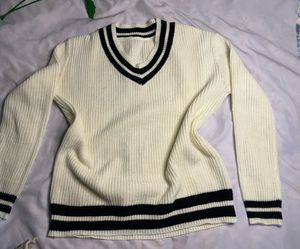 Black &amp; White Sweater