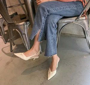 Pointed Heel Sandals