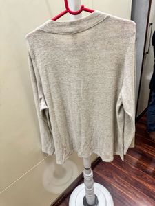 H&amp;M Mock Neck Long Sleeve Top