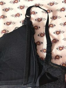 Black Lace Bra
