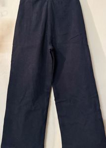 Wide Leg black Blue Pants