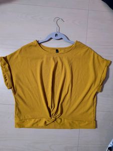 Mustard Low Rise Top