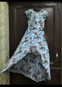 Floral Wrap Maxi Dress