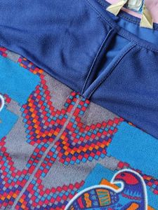 Boho Print Sleeveless Tunic Top