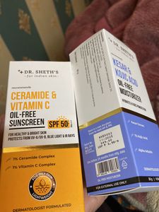 Dr. Sheth's Sunscreen &amp; Moisturizer