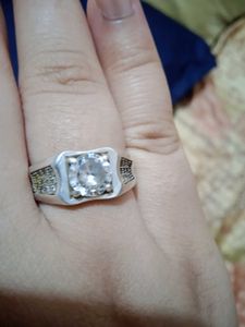 pure S925 silver Men's Ring with hallmark