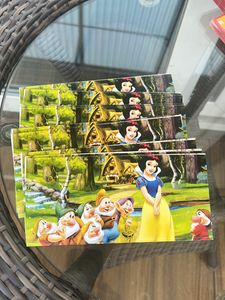 Set of 10 Printed Paper Envelopes
