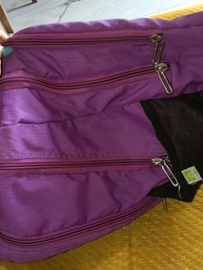 Laiba Purple Backpack
