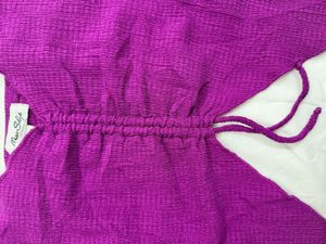 Purple Crop Top