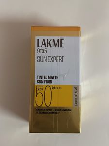 NEW Lakme Sun Expert SPF 50 Tinted Matte