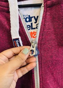 🇯🇵 Superdry imported  Zip-Up Hoodie