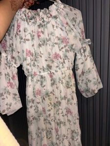Chic Floral Print Maxi Dress
