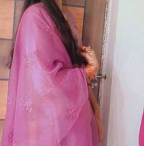Elegant Purple Kurta Set with Dupatta