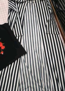 Striped Jumpsuit &amp; Top Set + With Gift 🎁