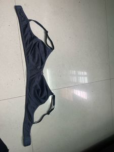 Comfortable Dark Grey Bra