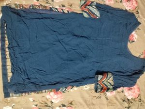 Designer Navy blue salwar suit