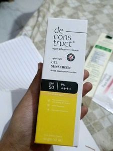 Deconstruct Gel Sunscreen SPF 50