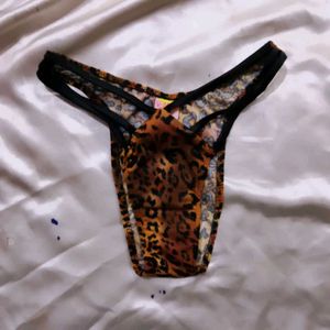 Leopard Print Thong panty