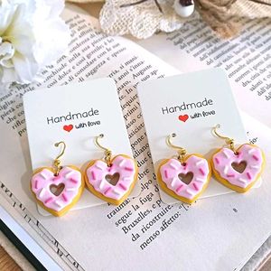Sugar Rush Heart Donut Earrings
