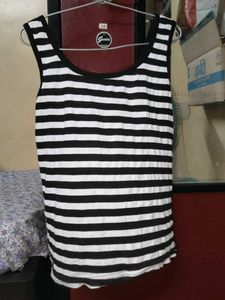 Striped Sleeveless Tank Top