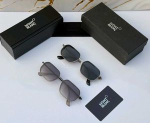 Mont Blanc Octagonal Sunglasses