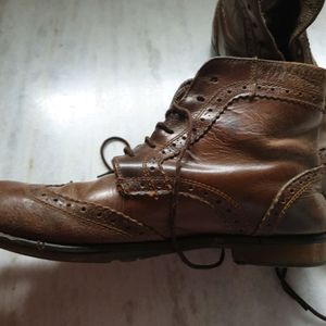 pure leather shoes