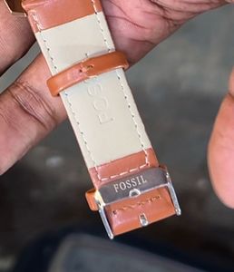 Fossil Watch - Brown Leather Strap
