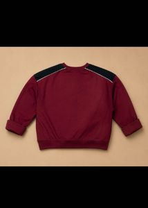 Maroon "Univers" Sweatshirt and kappa jacket