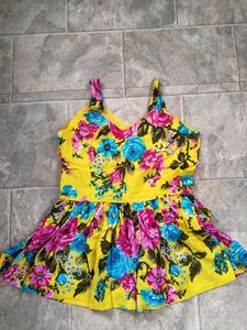 Vibrant Floral Print Summer top