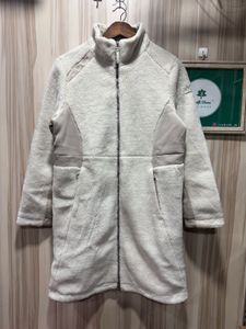 Jean Michel Basquait Long Sherpa Fleeced Jacket