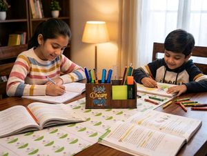 Desk Organizer for Kids (Pen , Pencil Stand)