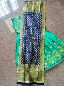Beautiful Girls 5 Years Frock Dress With Dupatta