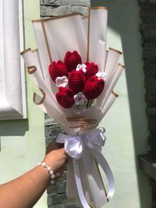 Crochet Tulip Bouquet