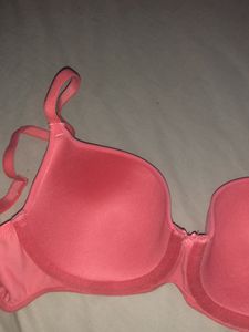 Watermelon Pink Full Cup Bra Never Used 32D